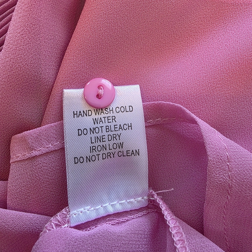 HYFVE Pink Sheer Blouse Set - Picture 6 of 10